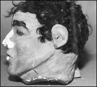 Dummy head used for Alcatra escape