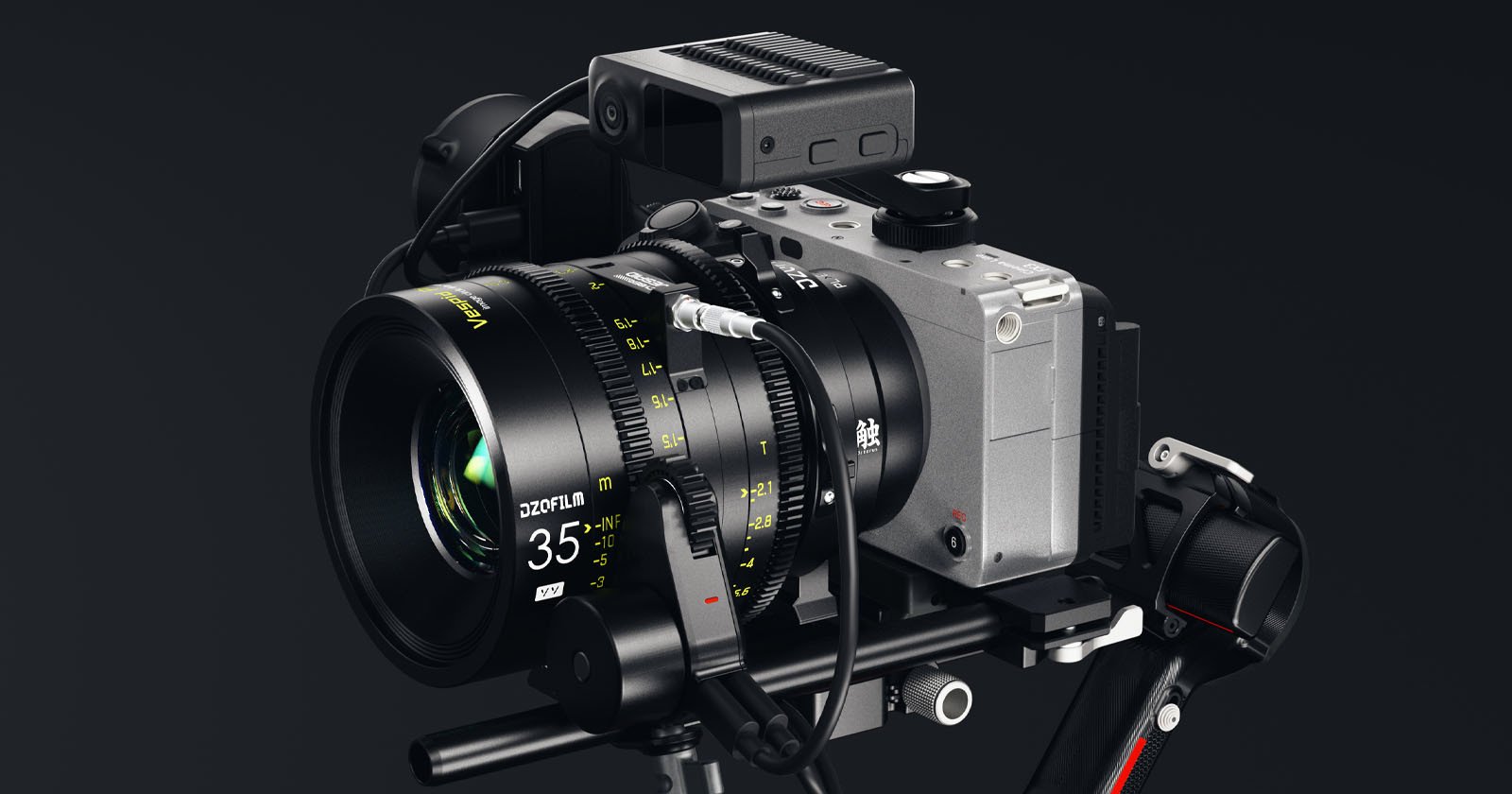 Dzofilm’s New Vespid Cyber Lenses Connect Directly to the DJI RS 3 Pro