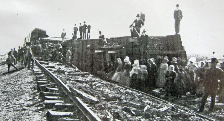 Staged Train Crash