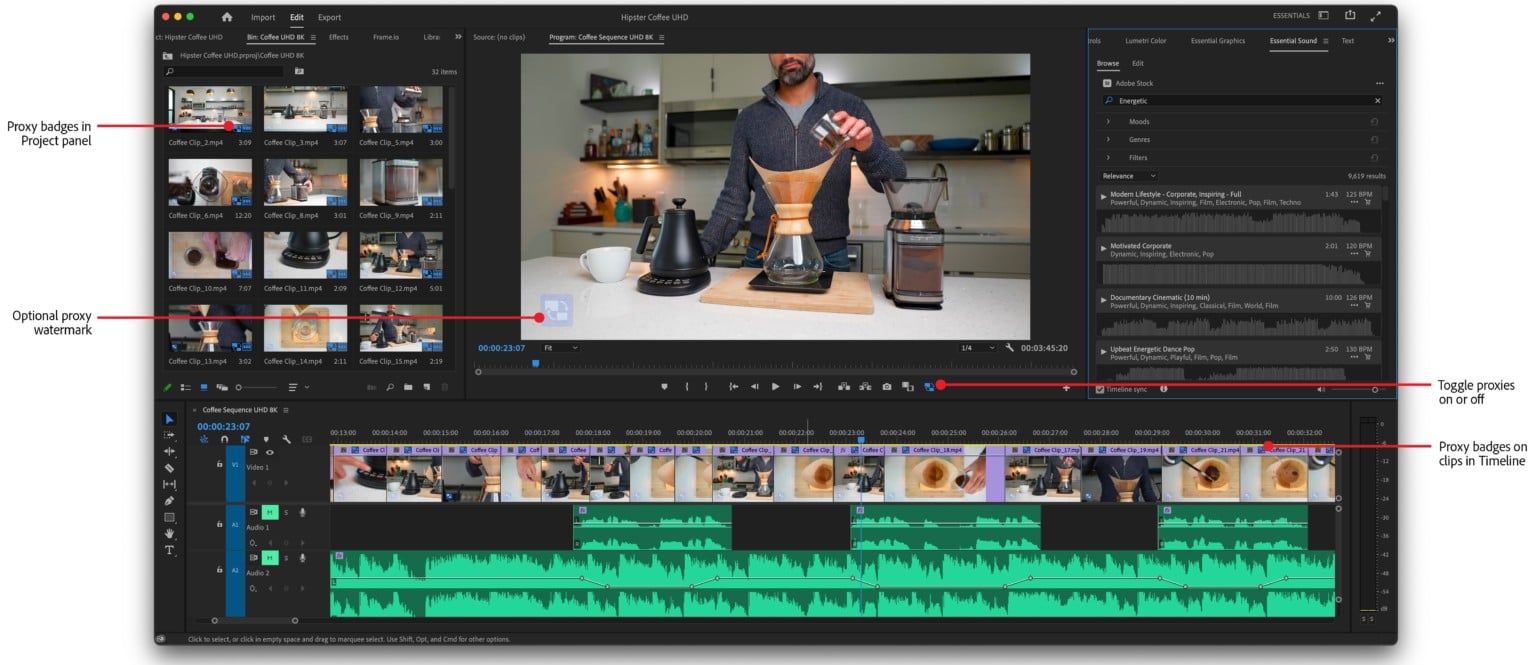 Premiere Pro Adds More Workspaces and Enhanced Graphics Options | PetaPixel