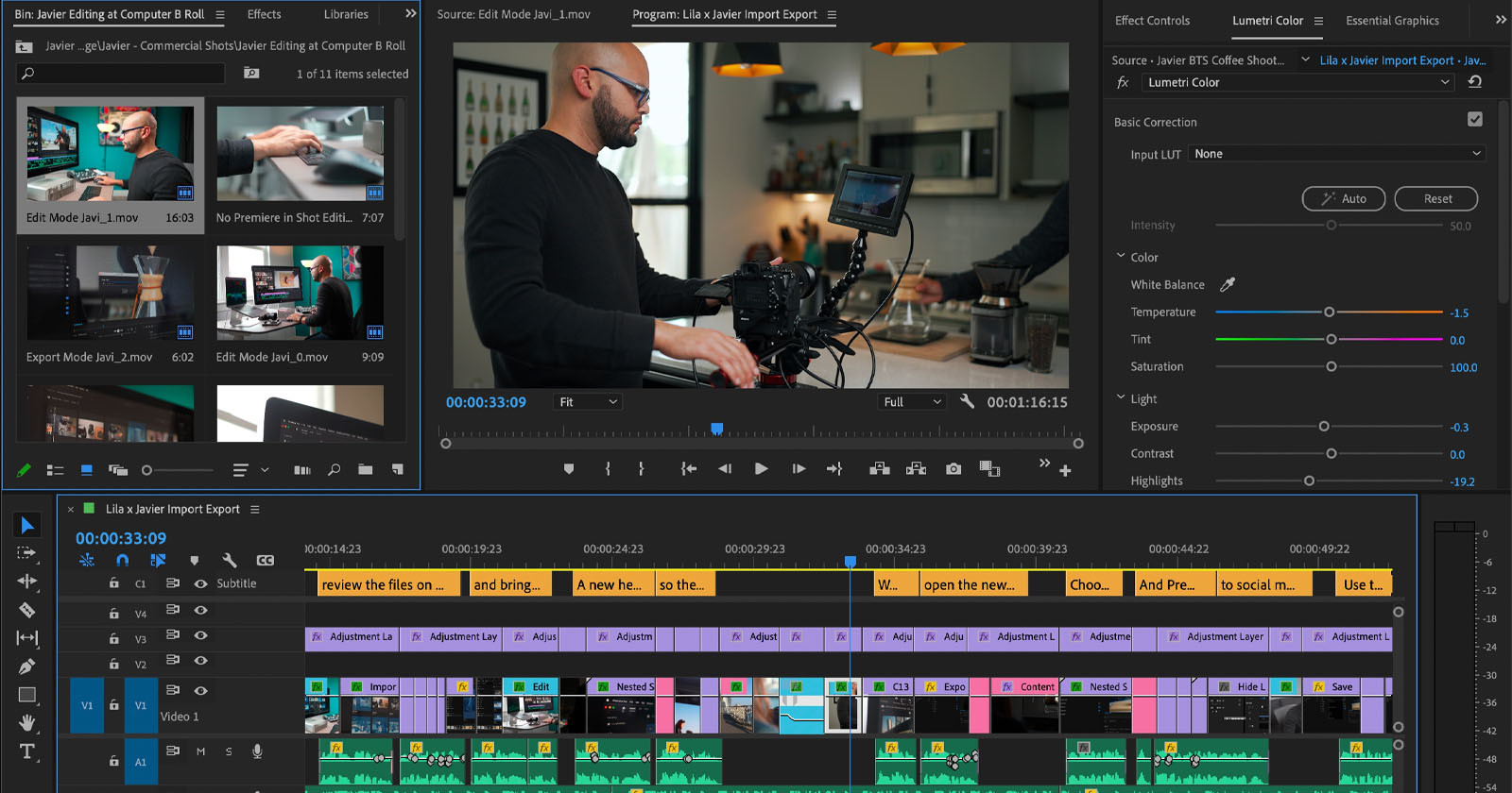 Premiere Pro Adds More Workspaces and Enhanced Graphics Options