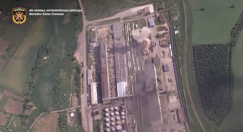 Incredible POV drone footage shows what it's like to be hit by a SAM