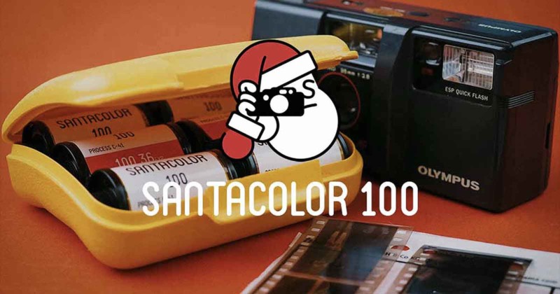 SantaColor 100 film is based on aerial reconnaisance film.