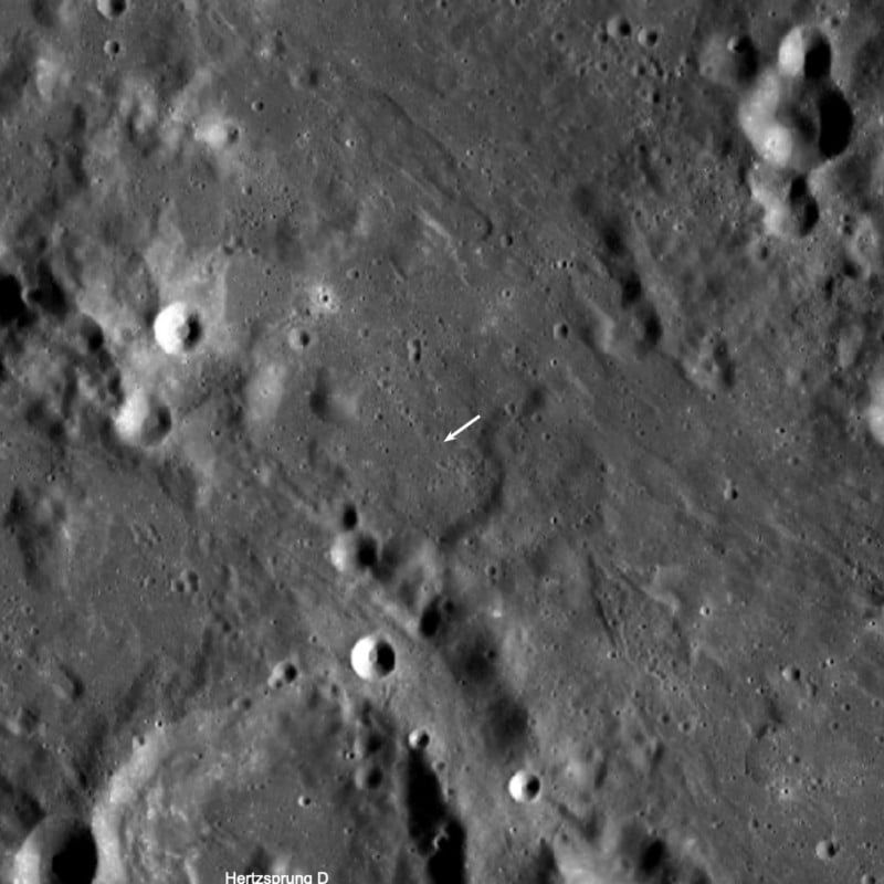 NASA's Lunar Orbiter spots site of mysterious rocket impact