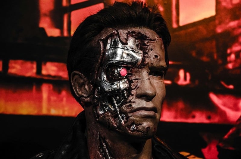 Arnold Schwarzenegger as seen in Terminator
