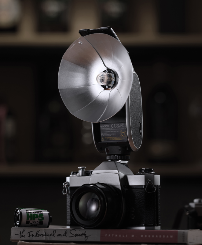 The Godox Lux Senior On-Camera Flash Leans Hard into Retro