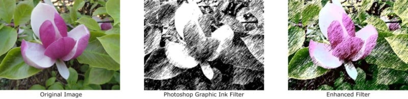Enhanced Graphic Ink Filter