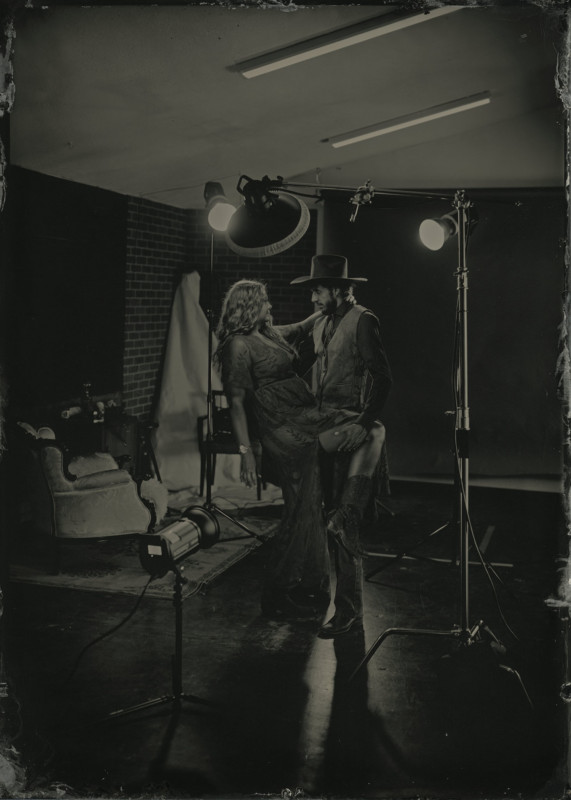 Tintype portrait