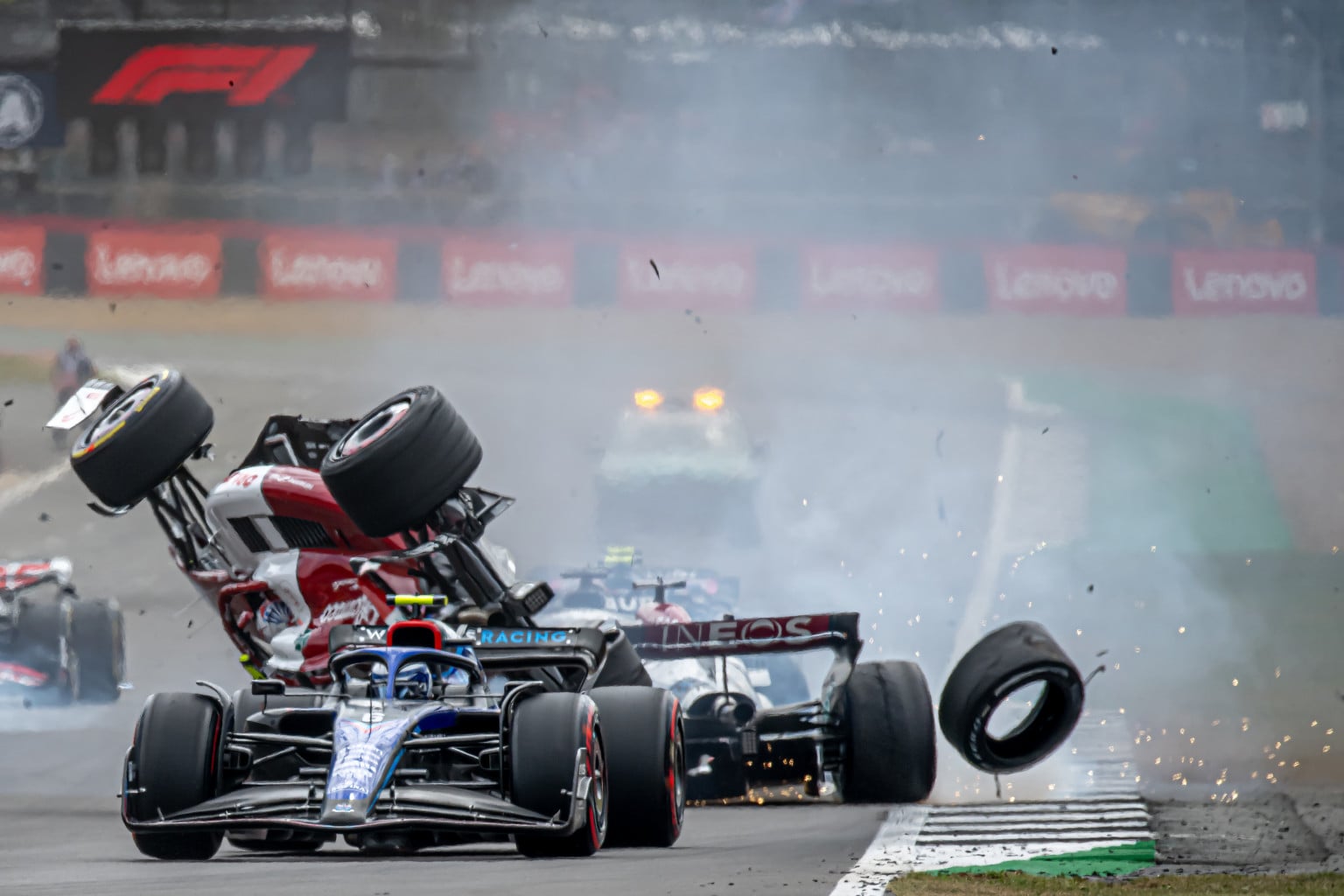F1 Photographer Who Captured Horrific Crash: 'The Marshals Saved Me ...
