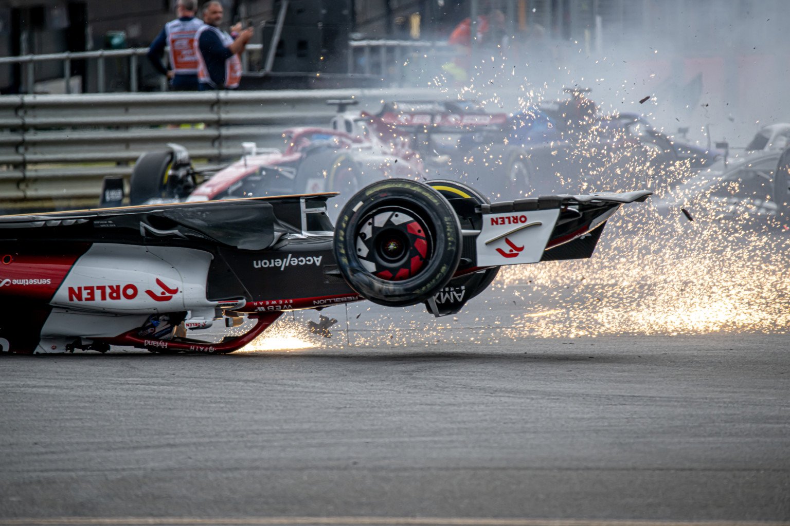 F1 Photographer Who Captured Horrific Crash 'The Marshals Saved Me