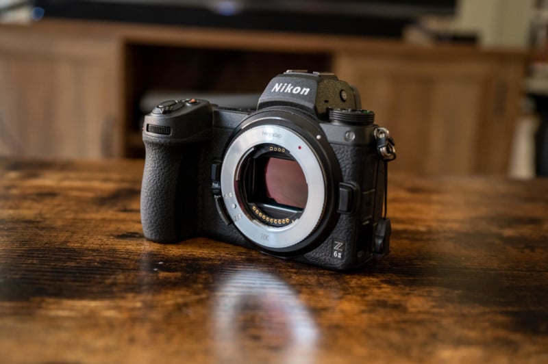 Megadap Sony to Nikon Z Adapter Product Photos
