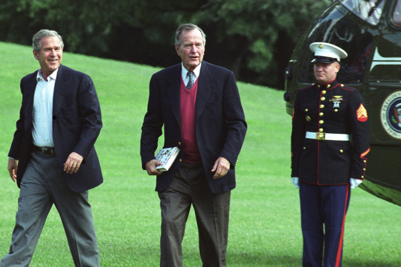 George Bush and George Bush
