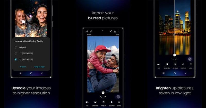 Samsung’s Galaxy Enhance-X is an AI-Powered Photo Editing App