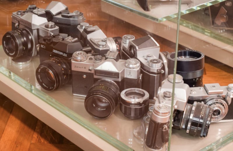 Vintage camera collection for sale