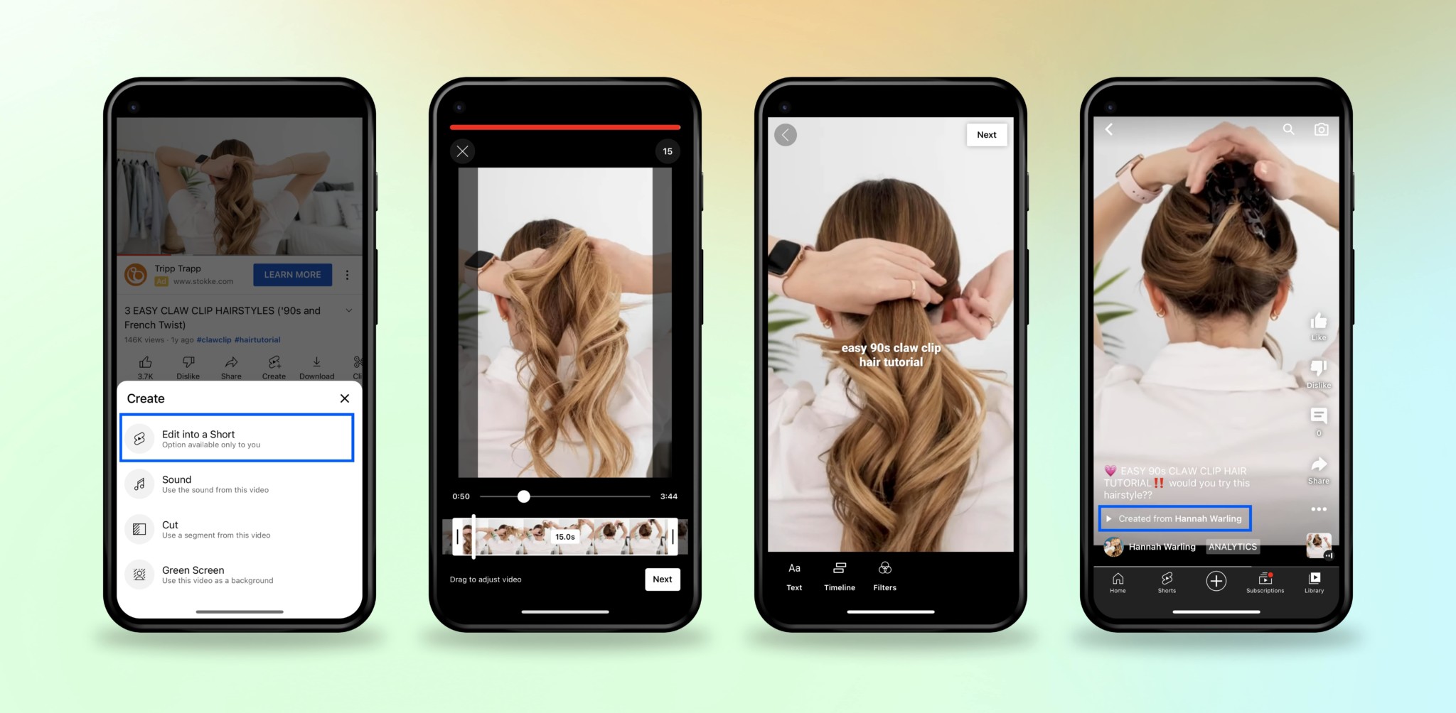 YouTube's New Tool Lets Creators Turn Existing, Longer Videos Into ...
