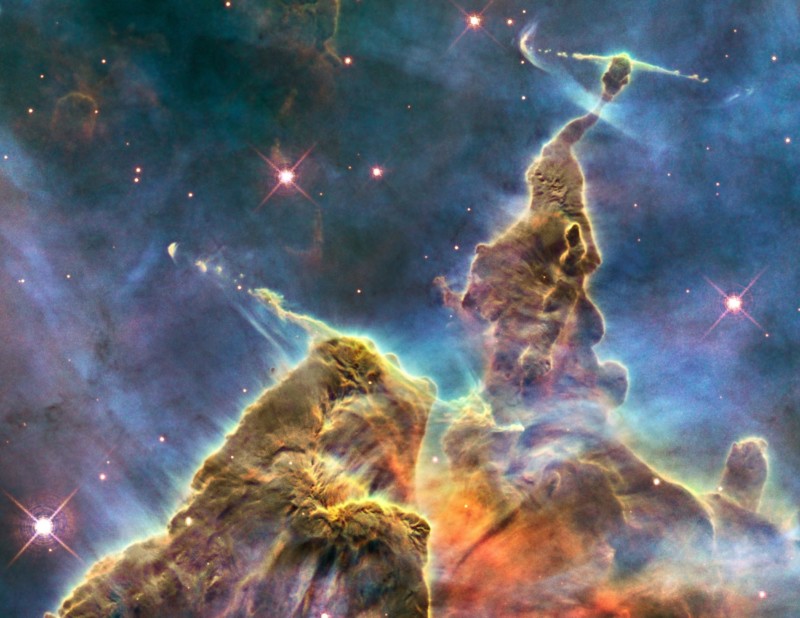 Carina Nebula Mystic Mountain