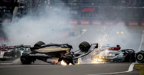 Huge F1 Crash