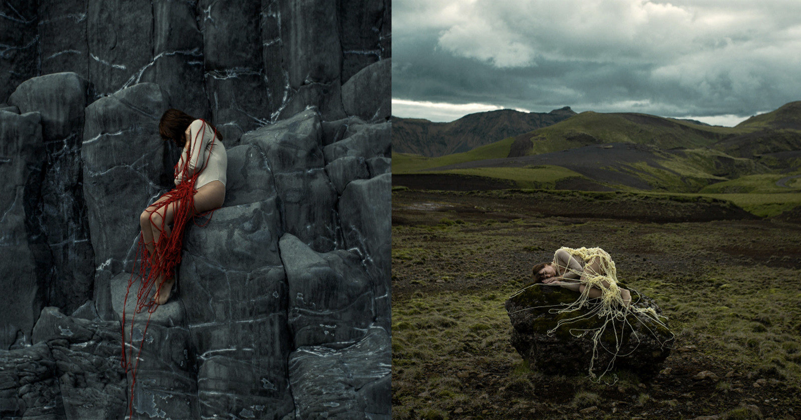 Icelandic Self-Portrait Series Helped Artist Out of Postpartum Depression