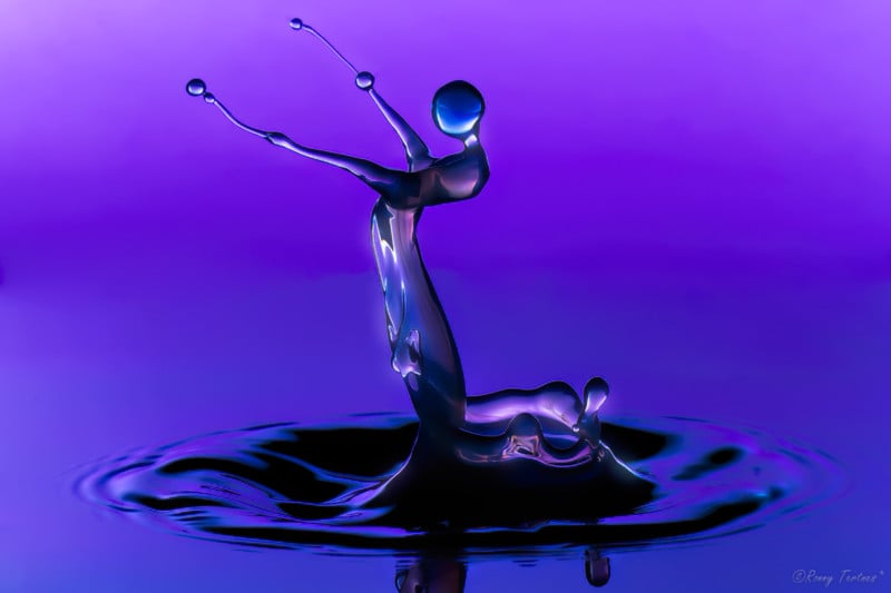 液体の彫刻