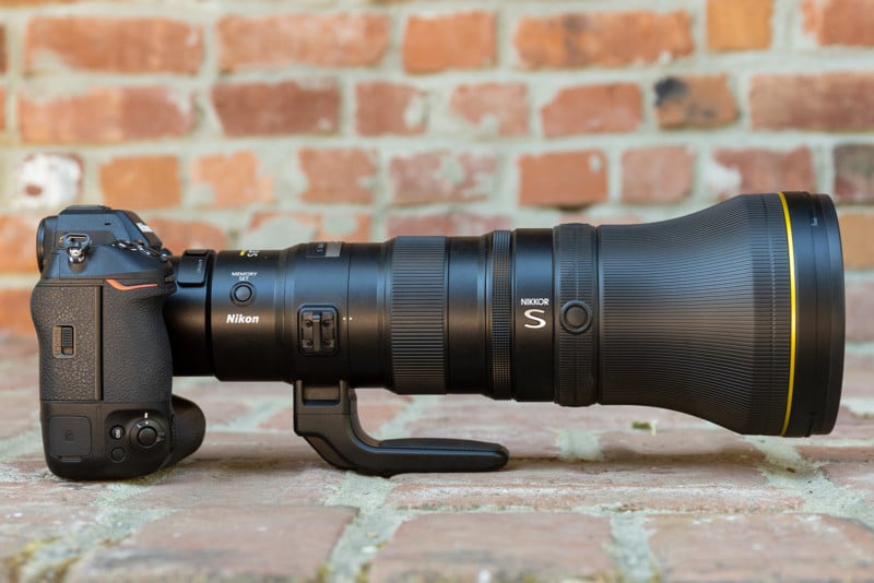 Nikon Z 800mm f/6.3 VR S-objektiv.