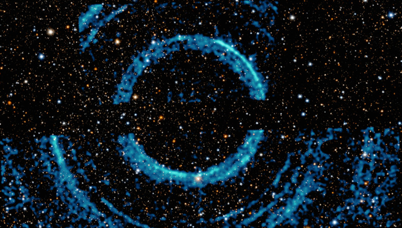 NASA Photos Massive Rings of Light-weight Surrounding a Black Gap