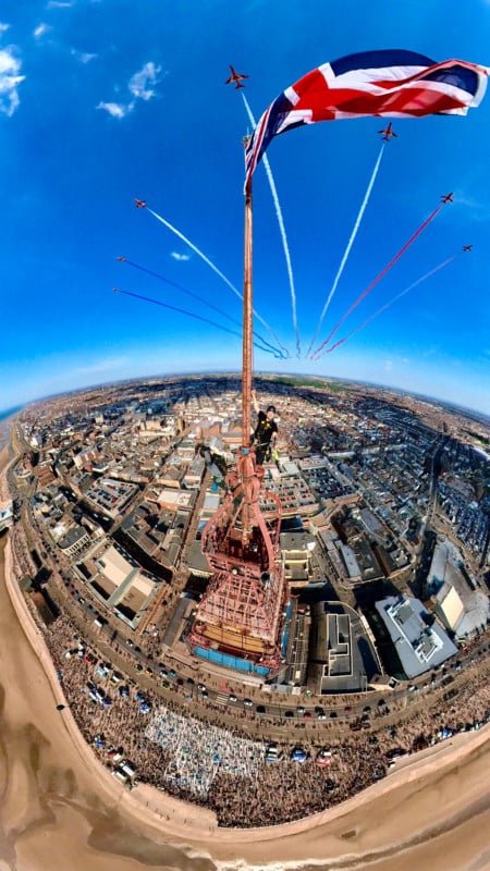 Blackpool Tower Selfie