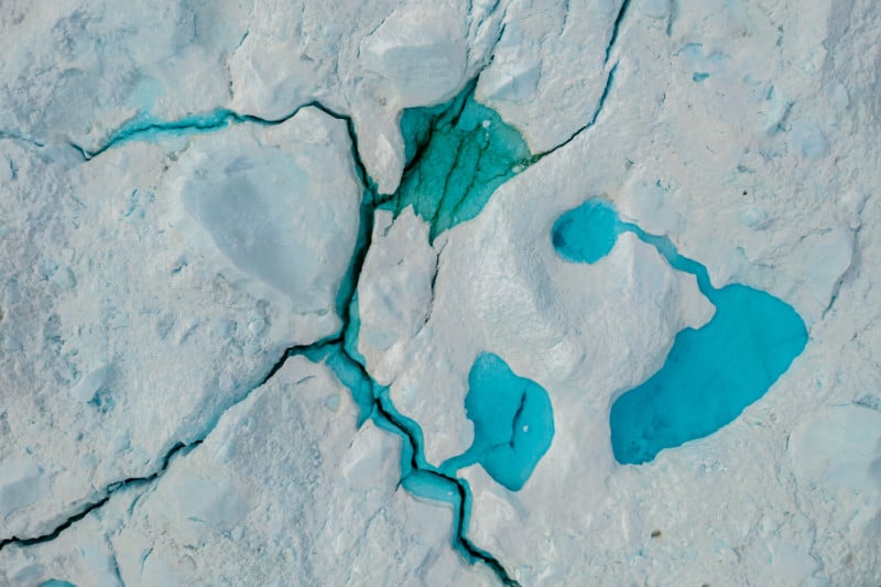 Greenland aerial photo