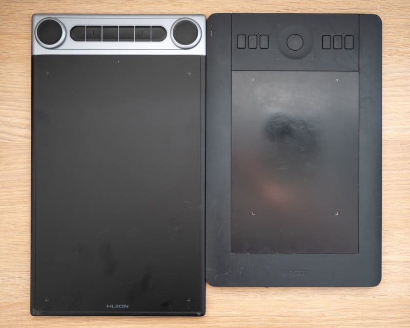 Dial 2 vs Intuos Small