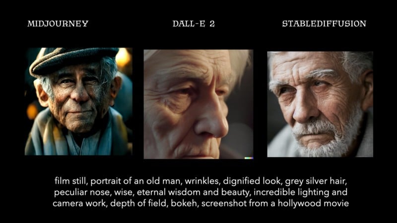 old man comparison