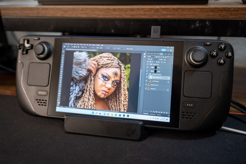 Standalone Photoshop on the Steam Deck (with Windows 11)