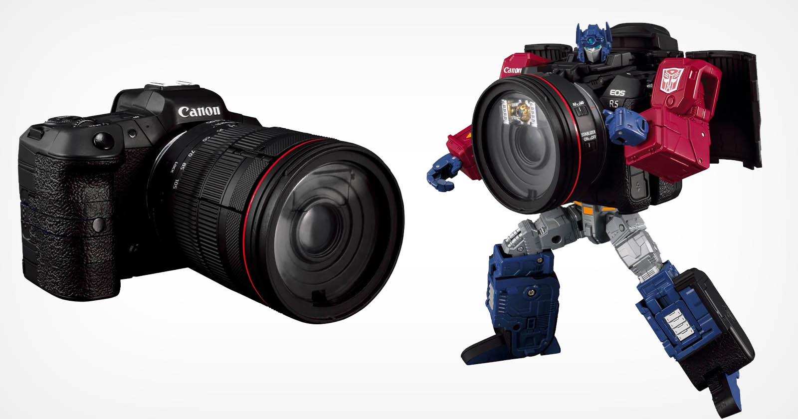 These Canon Cameras Are Actually Transformer Robots in Disguise