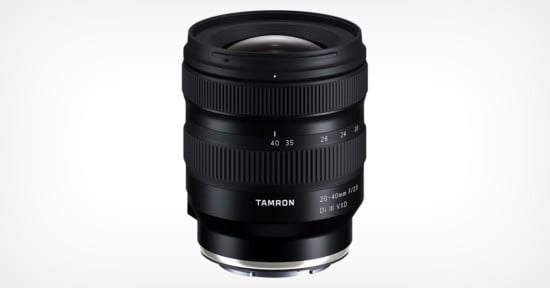 Tamron's New 20-40mm f/2.8 Lens is the Smallest and Lightest in