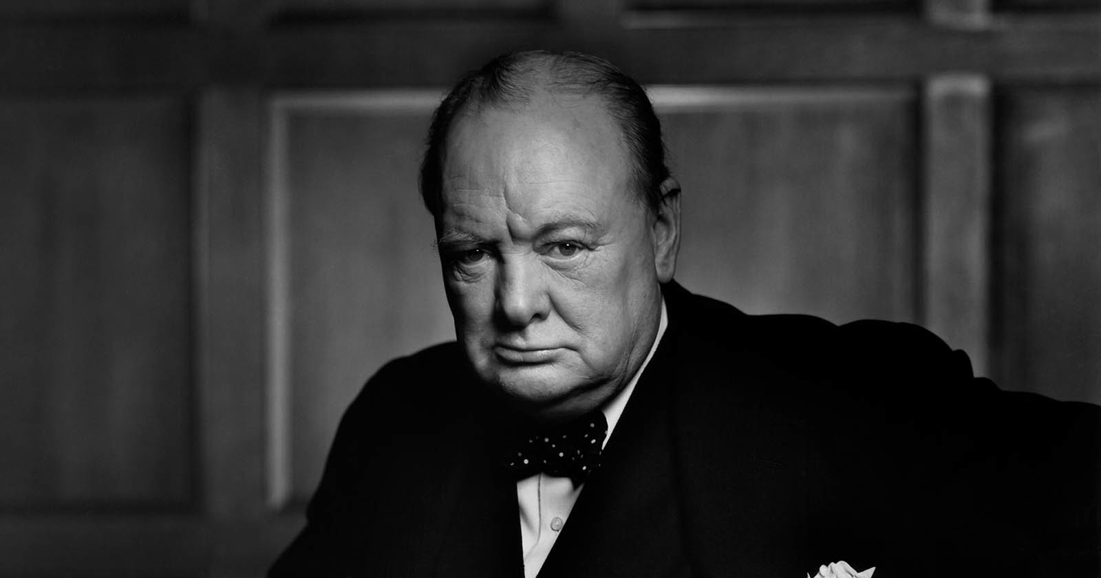 Iconic Churchill Portrait Stolen from Hotel and Replaced with a Fake