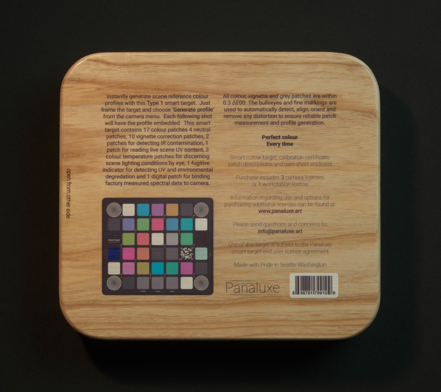 The Panaluxe Smart Color Target Can Instantly Color-Match Any Scene ...