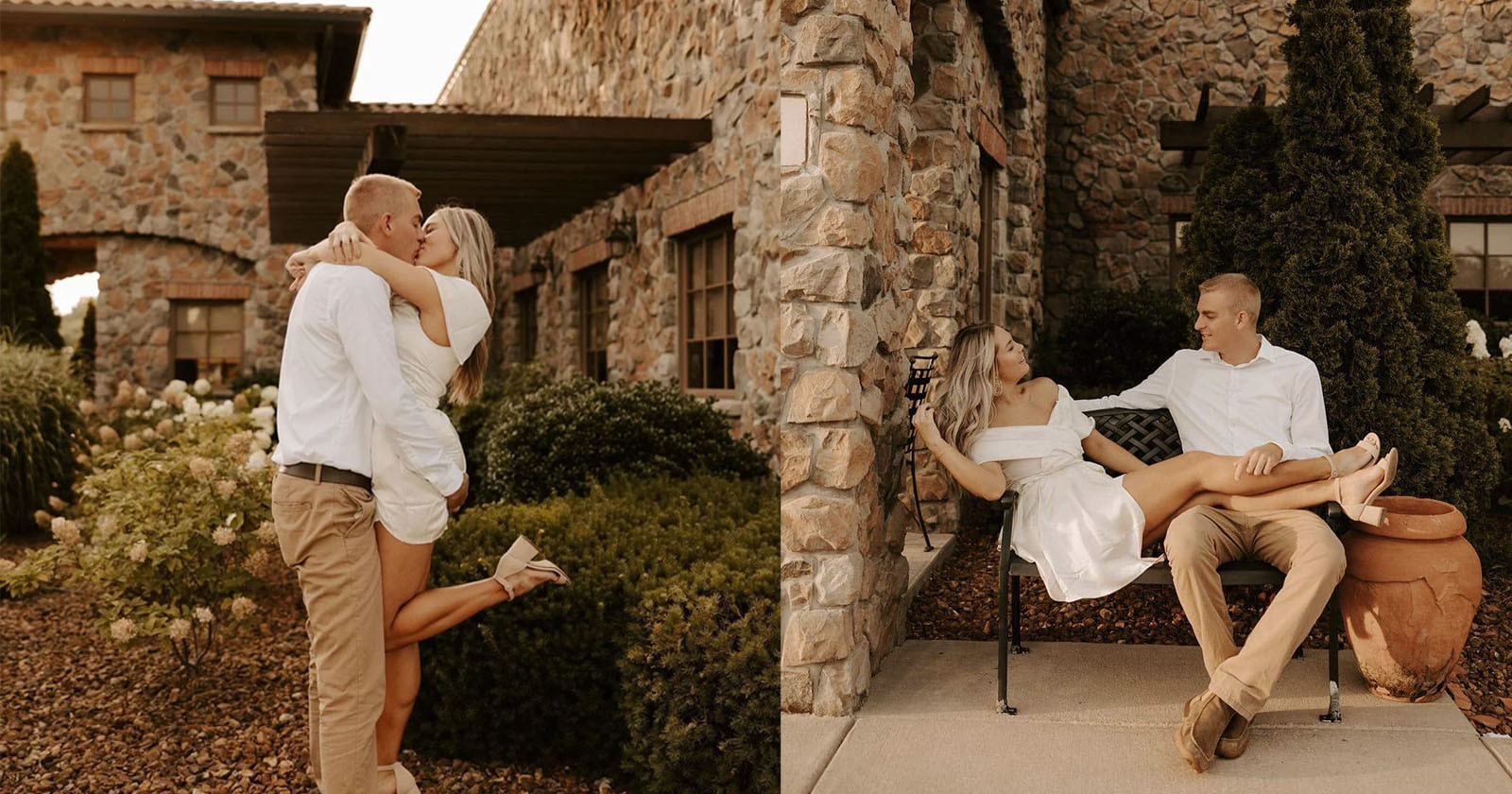 Photographer’s ‘Italian’ Engagement Shoot was Actually in an Olive Garden
