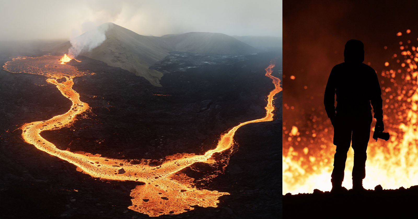 Breathtaking Film and Photos of Iceland’s Recent Volcanic Eruption