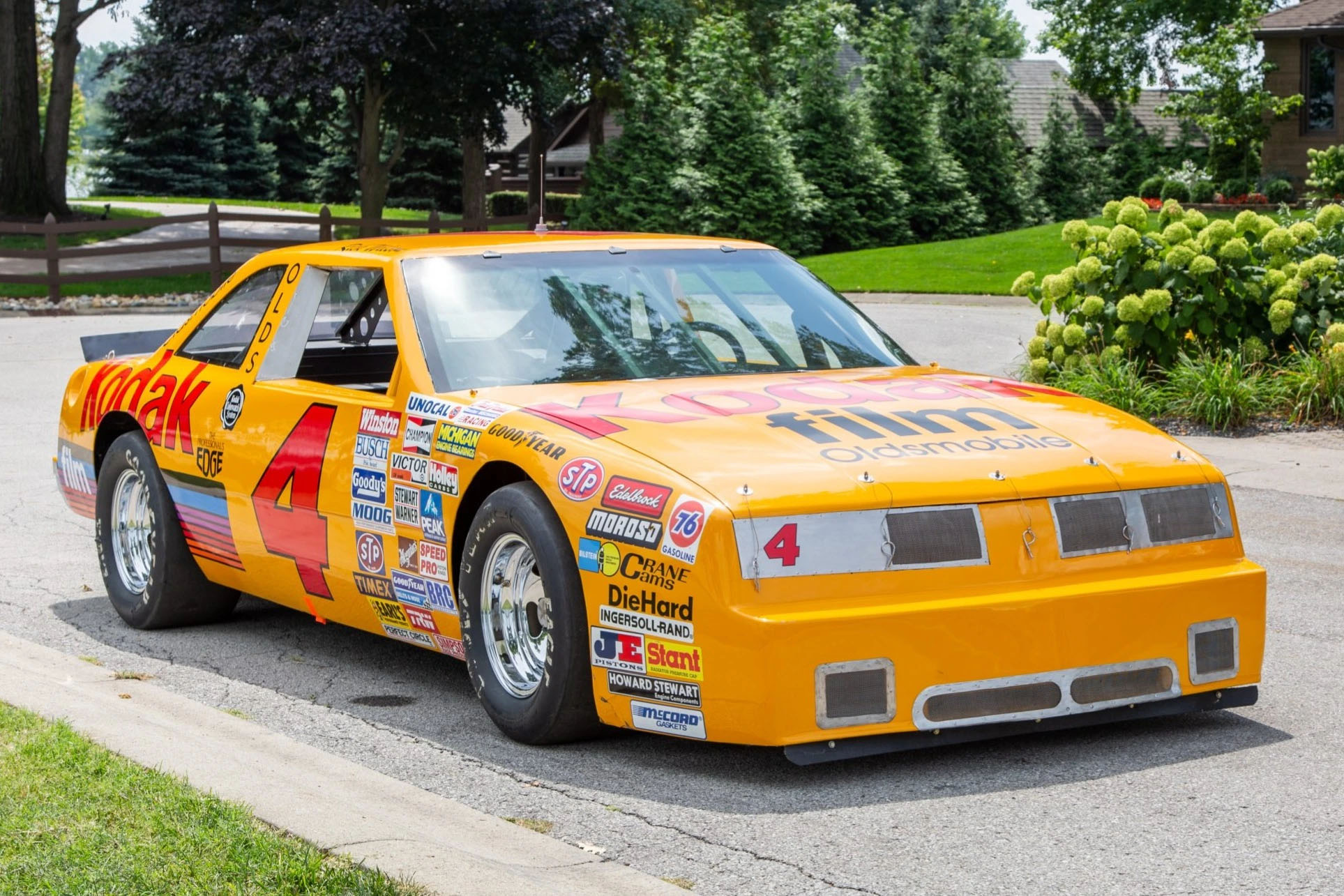 Bright Yellow 1988 Kodak-Branded NASCAR Racer Goes to Auction | PetaPixel