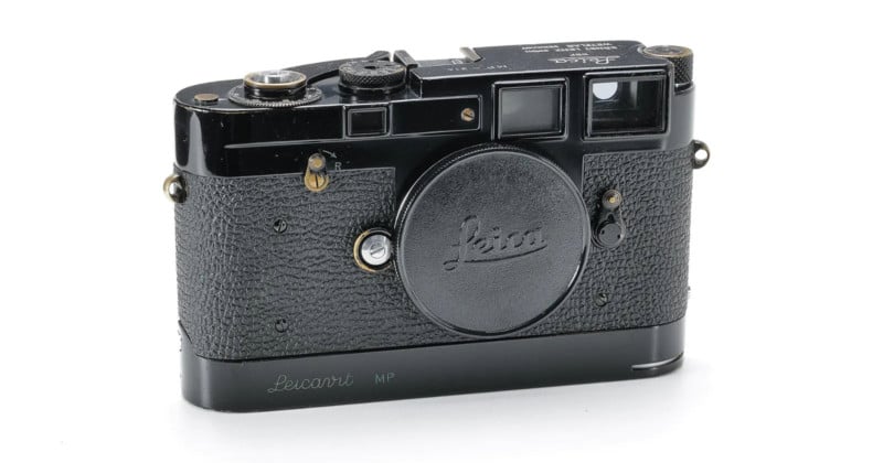 1957 Leica MP black paint