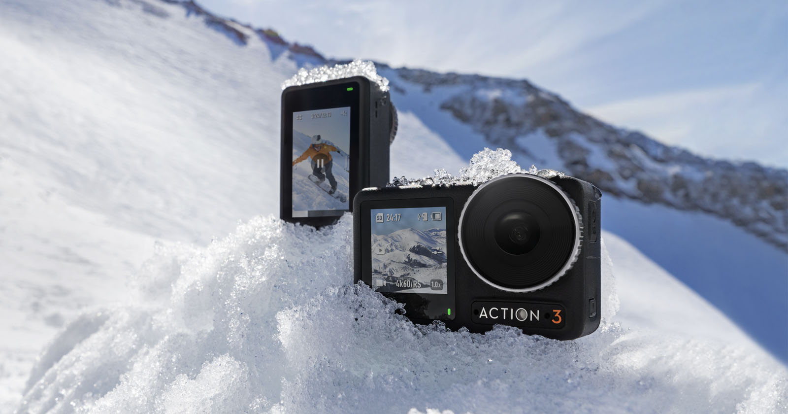 DJI Osmo Action 3 action cam boosts sensor size, battery life &  cold-weather performance - Bikerumor