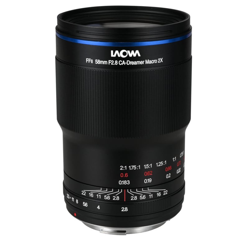 Laowa 58mm f/2.8 2X Ultra Macro APO