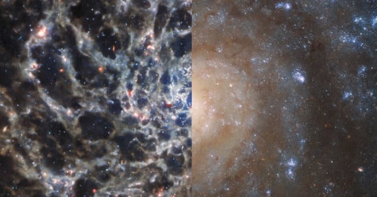 Hubble vs James Webb
