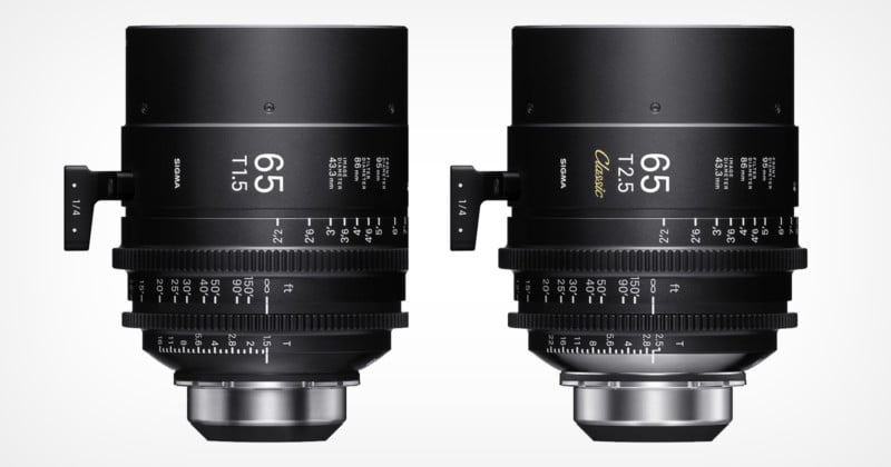 Sigma 65mm lenses