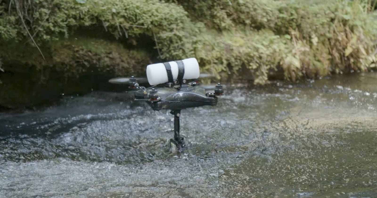 Submersible Drone Can Plunge Into a Waterfall, Reemerge, and Keep Flying