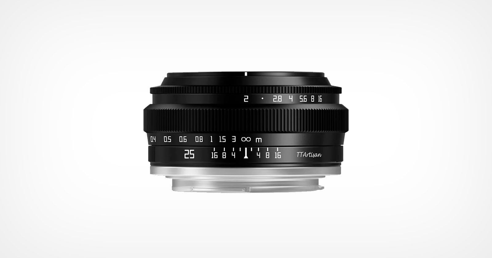 TTArtisan 25mm f/2 APS-C Compact Lens Costs Just $55