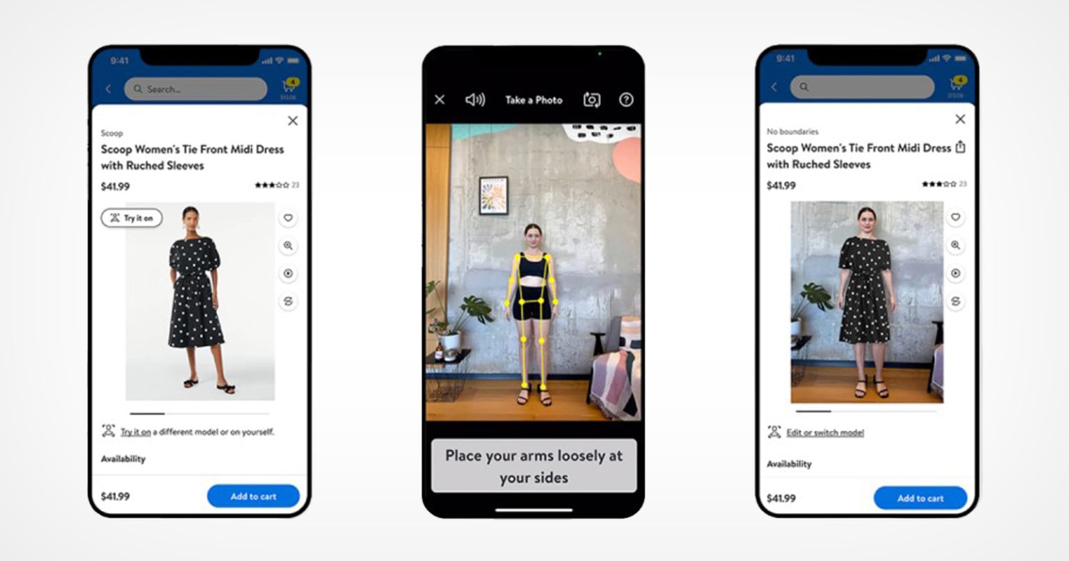 Walmart Now Lets You Use Your Own Photos For Virtual Clothes Fitting ...