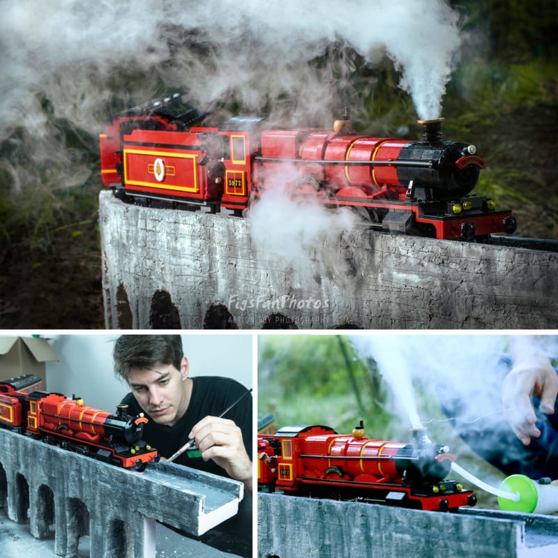 Harry Potter: Trem Hogwarts Express Feito com LEGO « Blog de Brinquedo