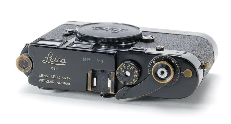 1957 Leica MP black paint