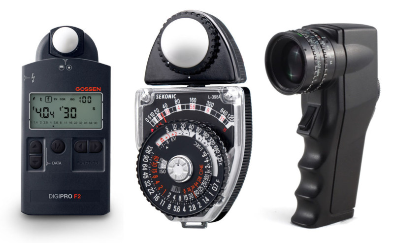 How does the TTL light meter work? Exposure metering mode 