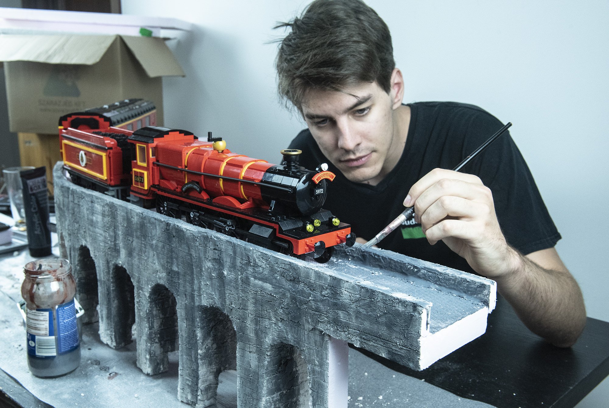 Turning a Hogwarts Express Lego Set into a Cinematic Photo Series ...