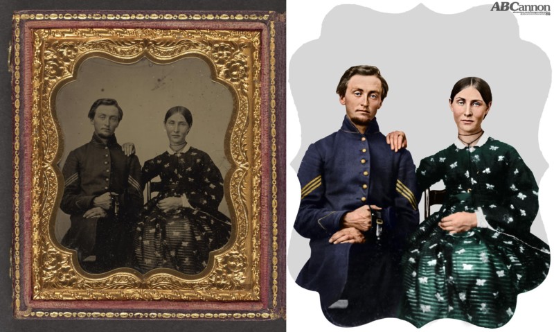 Civil War Couple